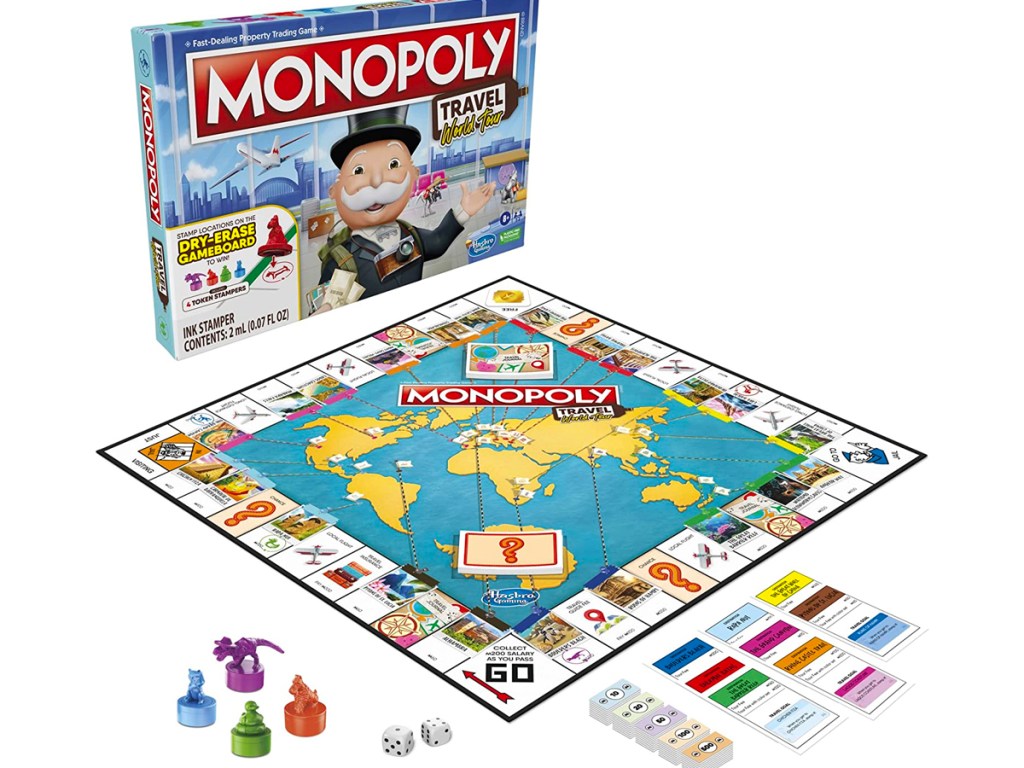 world tour monopoly game