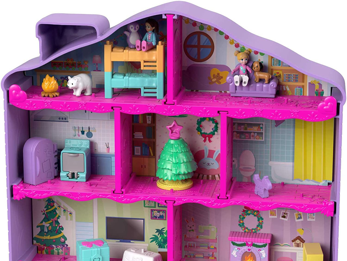 Polly Pocket Advent Calendar Playset w/ 25 Surprises Only 22.99 on