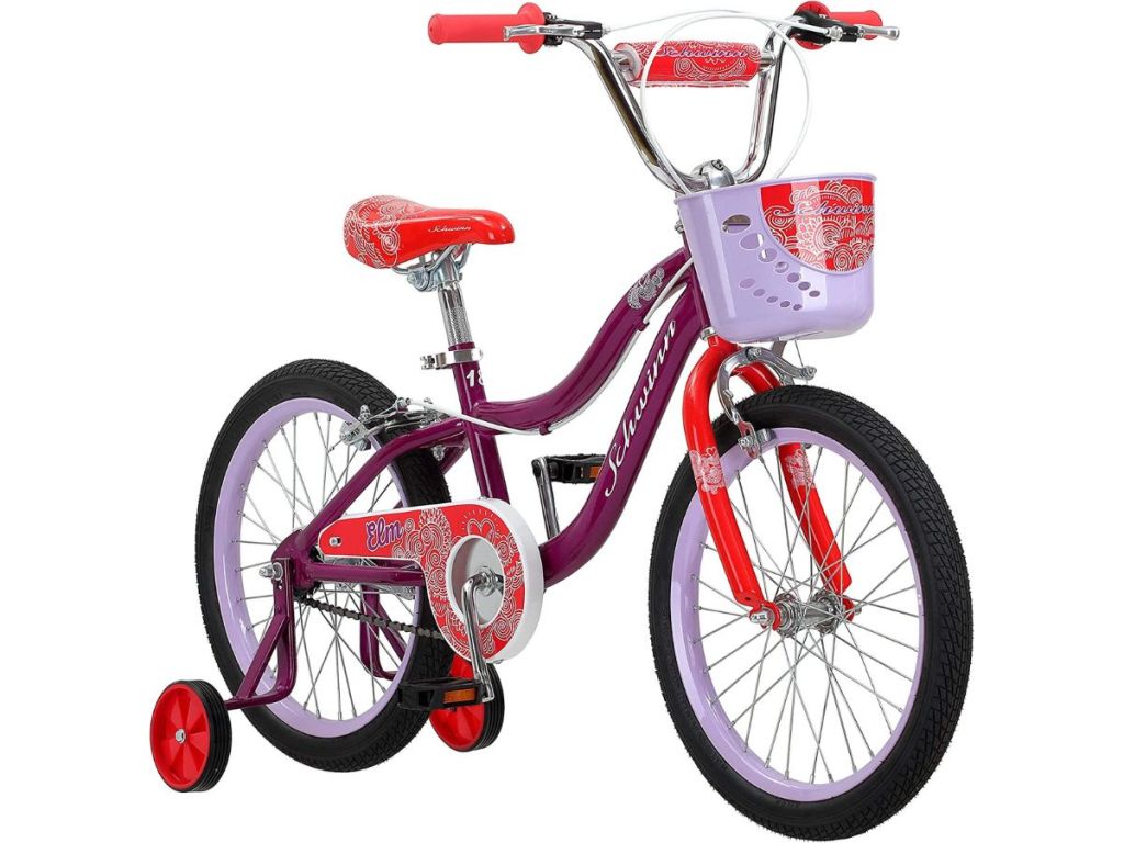 kid's bike with basket