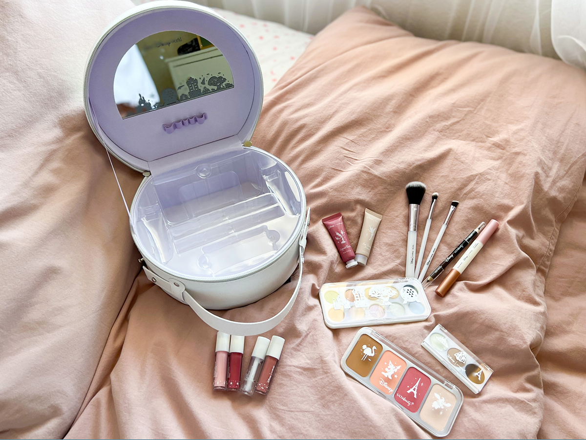 ulta beauty boxes on bed 