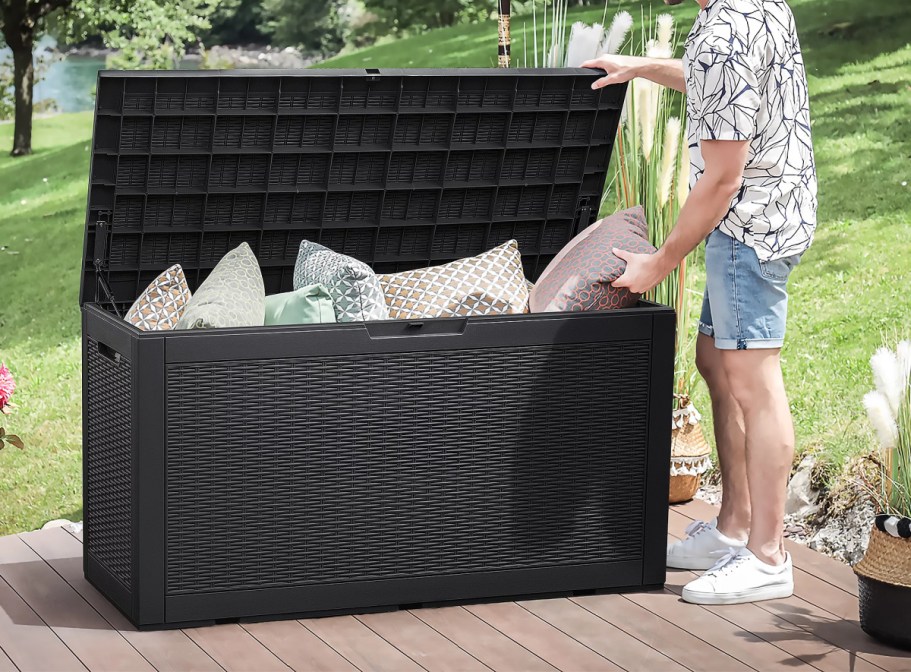 Outdoor 100-Gallon Deck Box Just $49.99 Shipped on HomeDepot.com (Regularly $85)