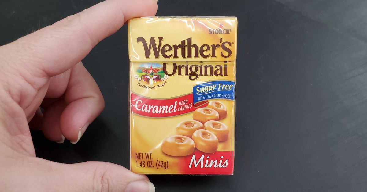 werthers original sugarfree mini caramels