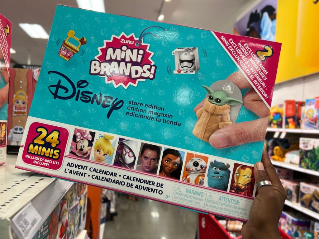 Mini Brands Disney Store Limited Edition Advent Calendar With 4 Exclusive  Minis : Target