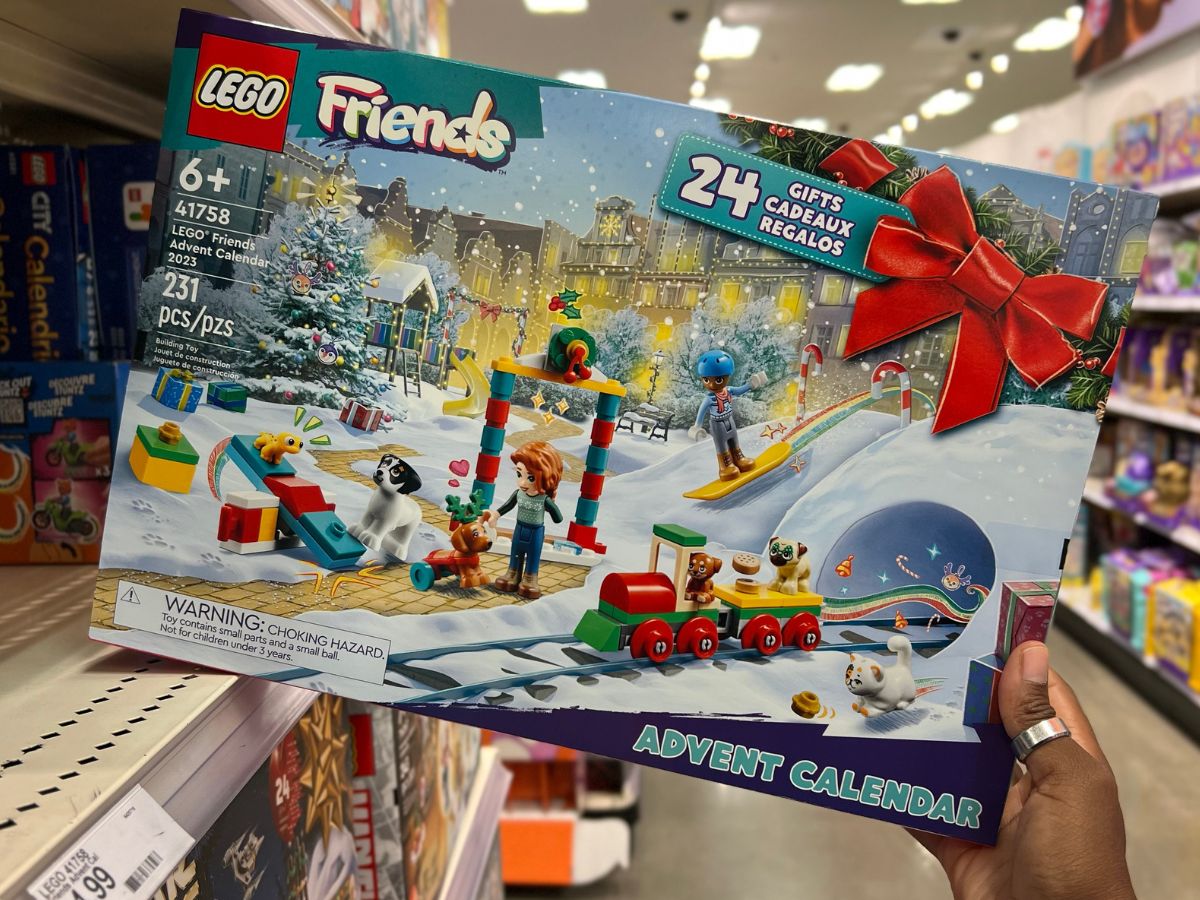 Target lego best sale friends advent calendar