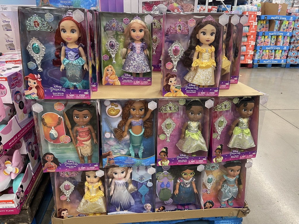 Disney Princess Share with Me Doll with Accessories at Sam's Club