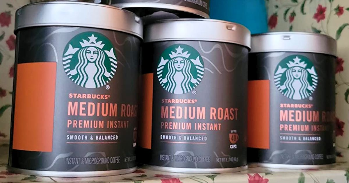 Starbucks Medium Roast Premium Instant Coffee - 3.17oz : Target