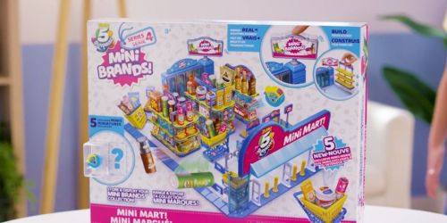 Mini Brands Mini Mart Only $11 on Amazon or Walmart (Regularly $30) | Includes 4 Exclusive Mini Brands