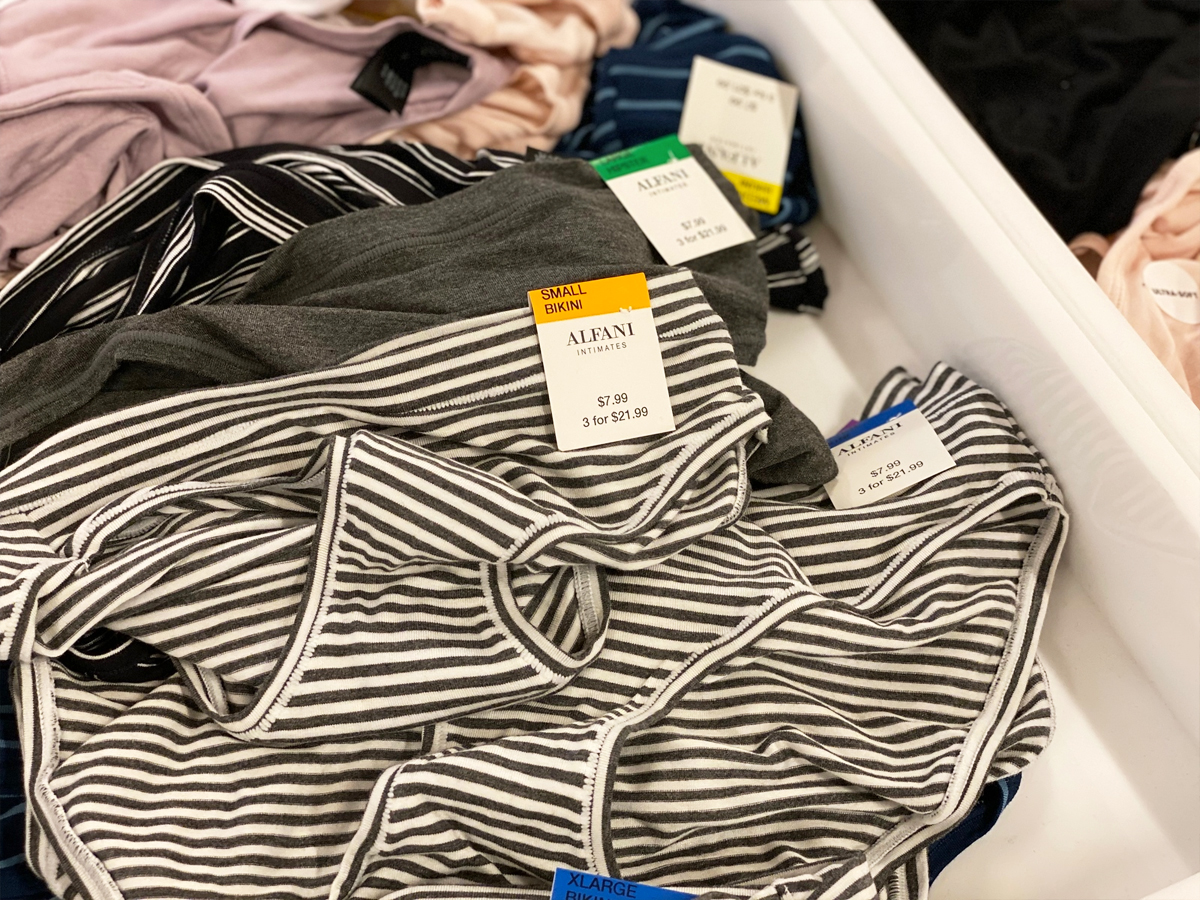 Macys Clearance] $1.96 For 10 Types of Women's Underwear 