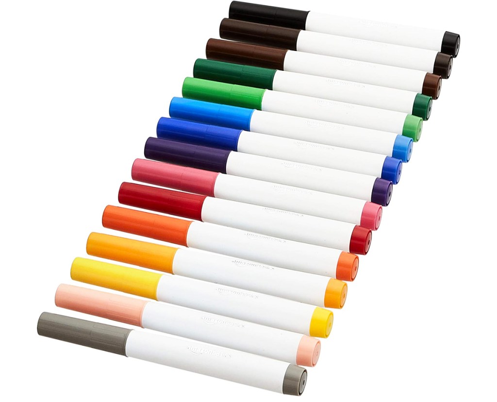 set of 15 markers