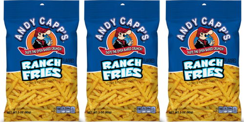 Andy Capp’s Ranch Fries 12-Pack Only $8.04 on Amazon | Just 67¢ Per Bag