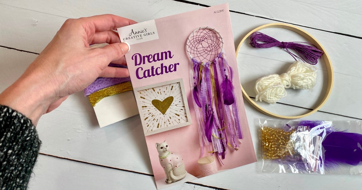 annie's craft kits dream catcher kit with instructions