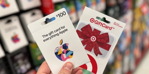 FREE $15 Target eGift Card w/ $100 Apple eGift Card Purchase