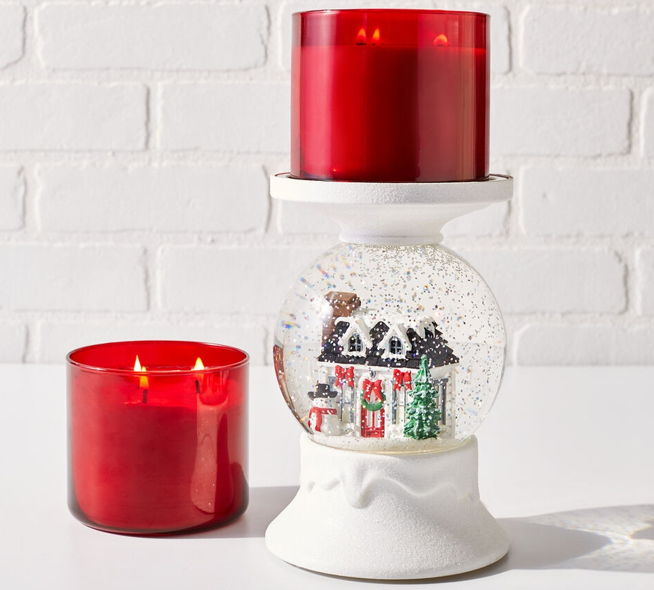 BBW Holiday House Candle Holder