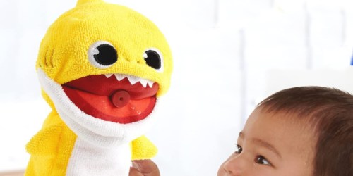 Baby Shark Splash & Spray Bath Toy Puppet Only $5.49 on Amazon (Regularly $13)