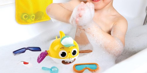 Baby Shark’s Mix & Match Bath Swimmer Toys 10-Piece Set Just $5 on Amazon (Reg. $20)