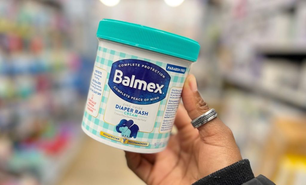 Balmex Diaper Rash Cream Jar