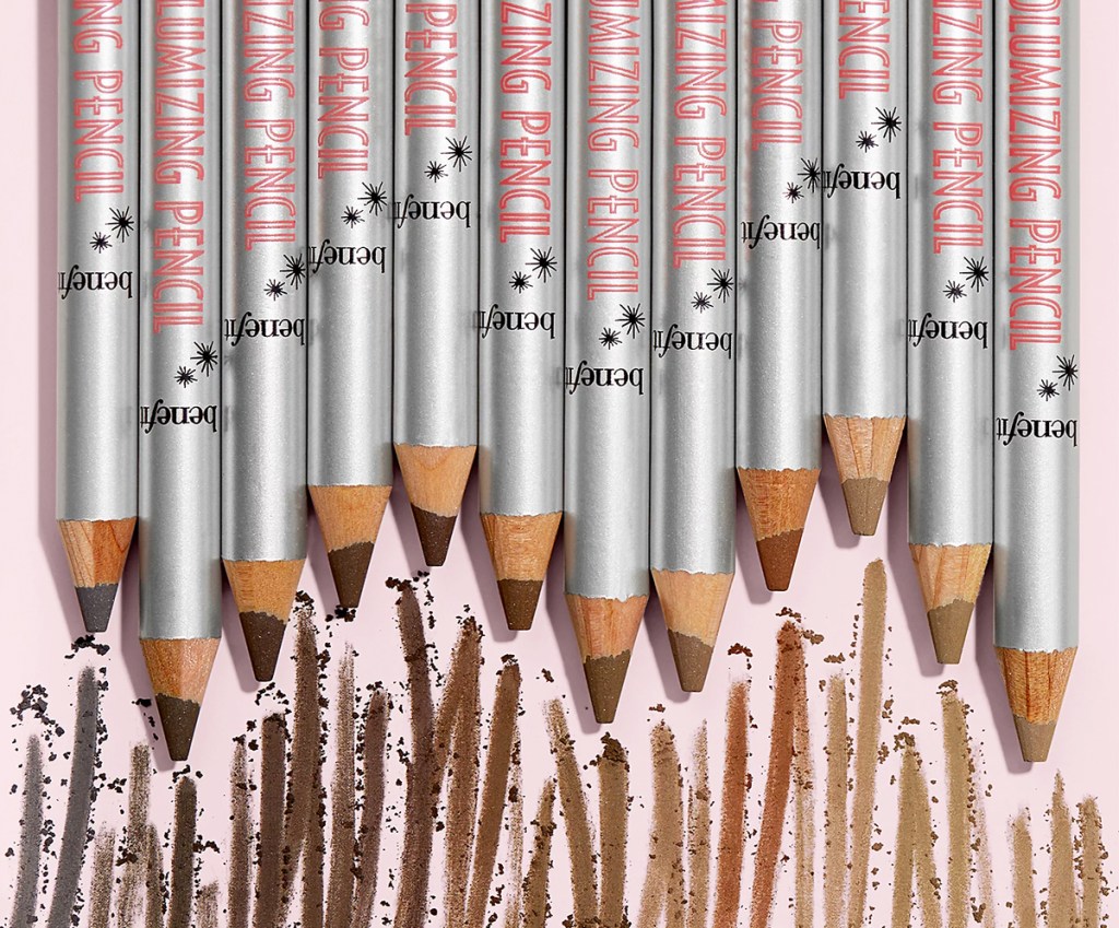 all the shades of the Benefit Gimme Brow+ Volumizing Pencil