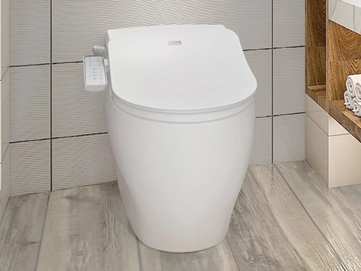 BioBidet Prestige BB-800 White Bidet Toilet Seat w/ 3-in-1 Nozzle & Power Save Mode