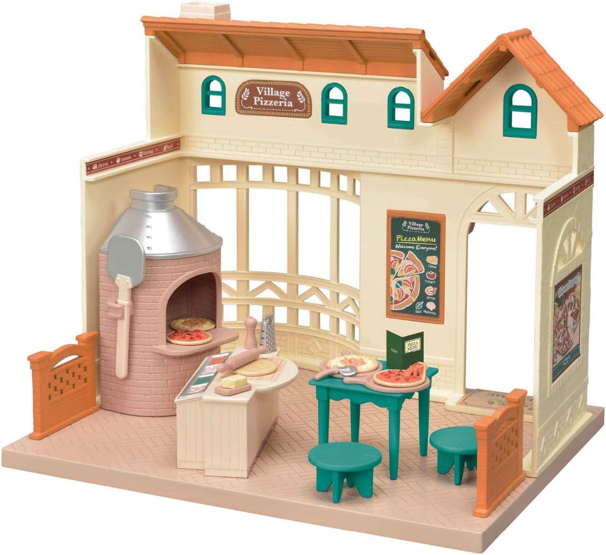 Calico Critters Village Pizzeria Playset