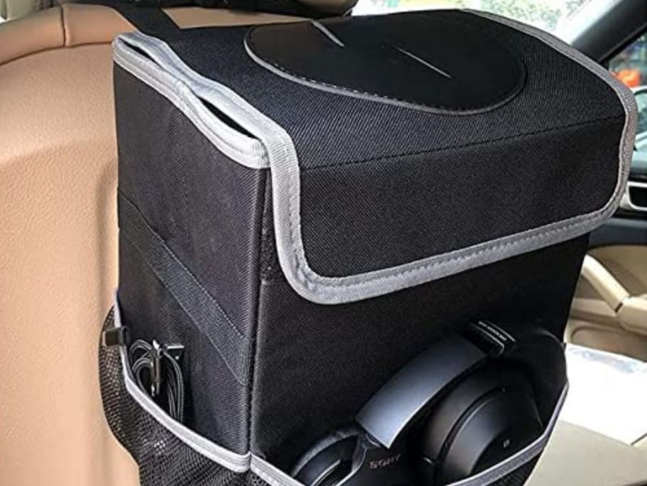 Leakproof Car Trash Can Only $3.99 on Amazon (Regularly $8)