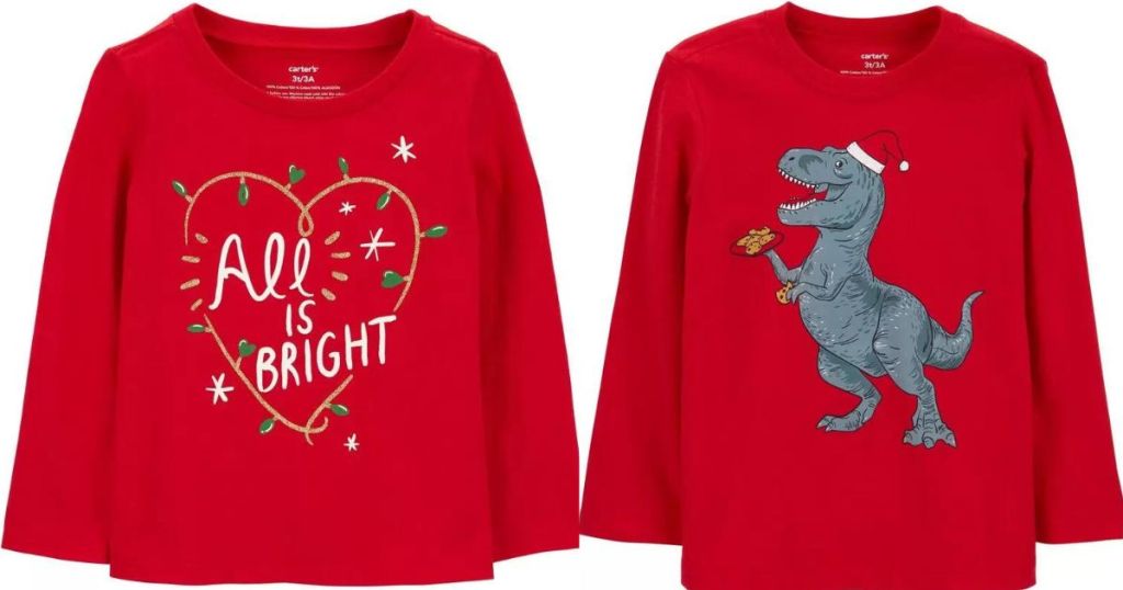 Carter's Holiday Tees