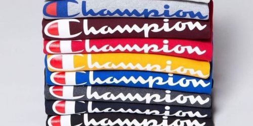 Up to 75% Off Champion Clothing on Walmart.com | Big & Tall Tees 2-Pack Only $12.50 (Reg. $56)
