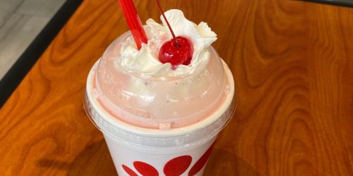 The Chick-fil-A Peppermint Chip Milkshake is Back For a Limited Time