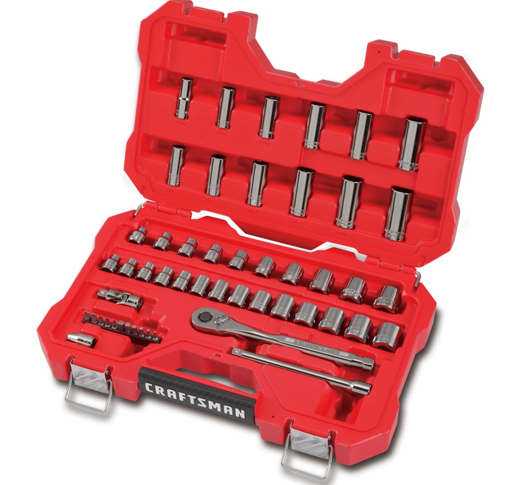 craftsman tool set in a red case