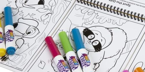 Crayola Color & Erase Activity Book 3-Pack Just $10 on Amazon