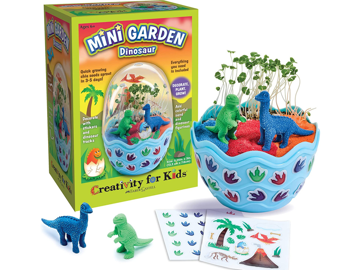 Creativity for Kids Mini Garden: Dinosaur Terrarium