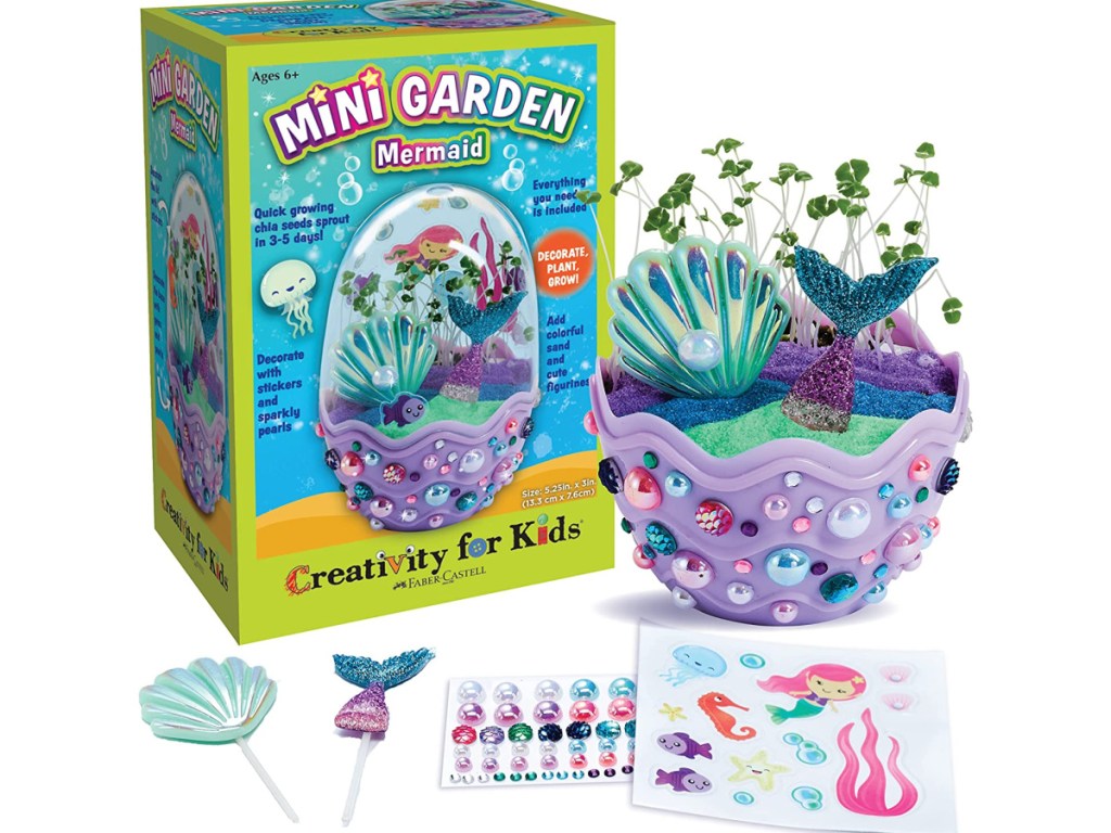 Creativity for Kids Mini Garden: Mermaid Terrarium