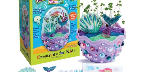 Creativity for Kids Mini Garden Mermaid or Dino Terrarium Just $5 on Amazon (Regularly $11)
