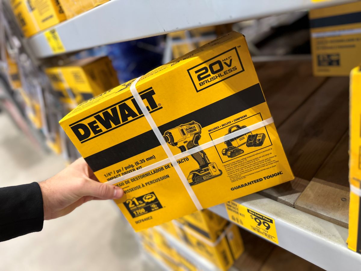 Up to 55% Off DeWalt Tools + Free Shipping