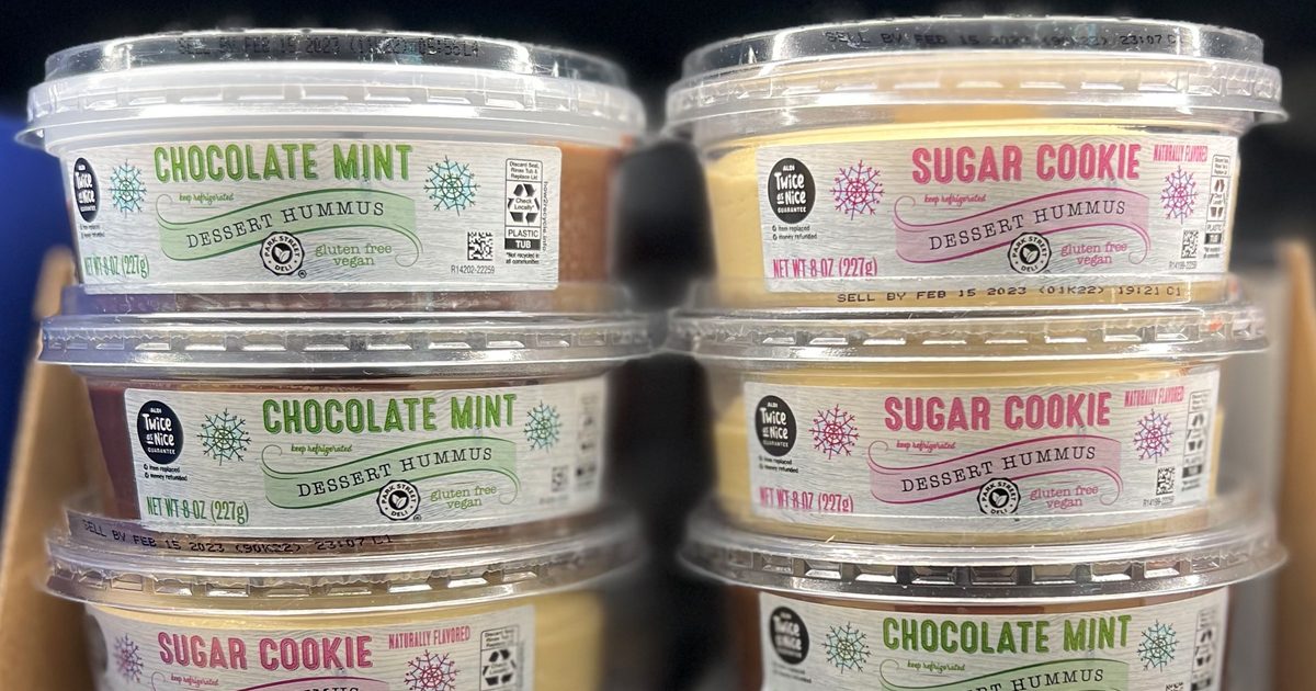 New ALDI Grocery Finds | Sugar Cookie & Chocolate Mint Dessert Hummus + More