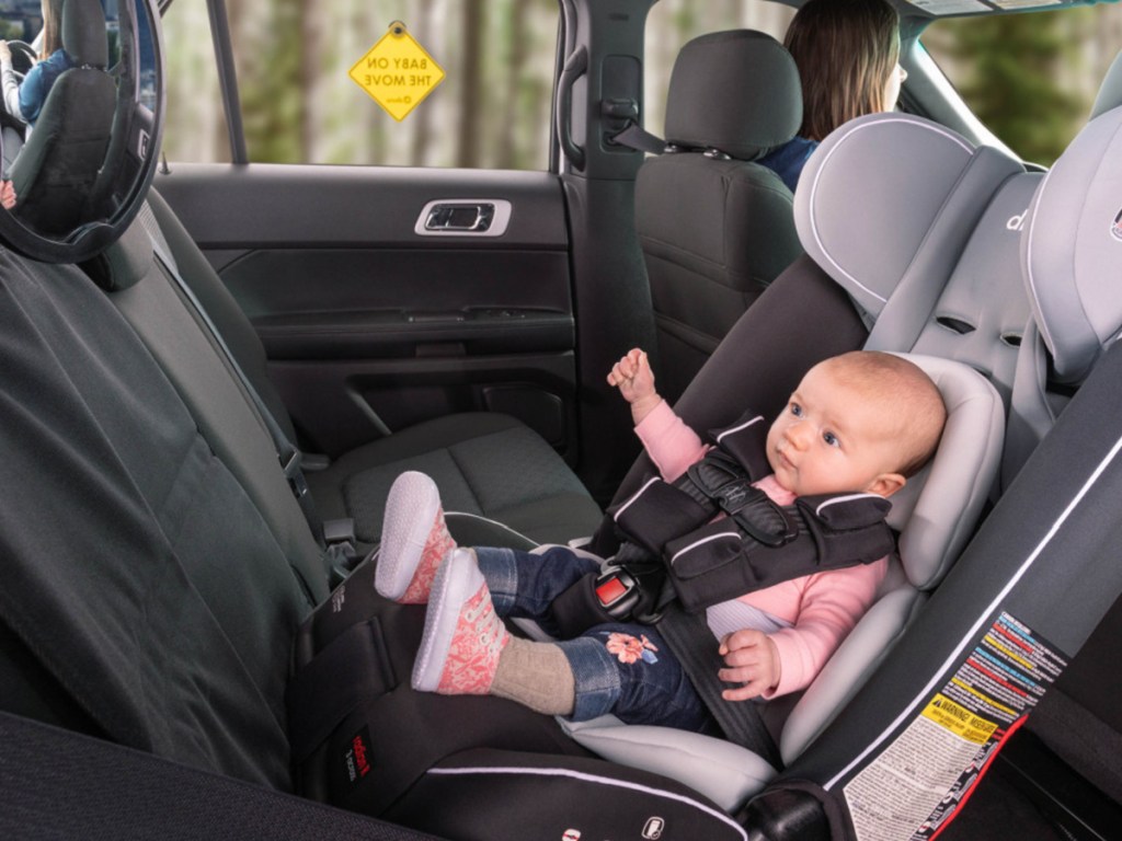 Diono Radian Car Seat with baby
