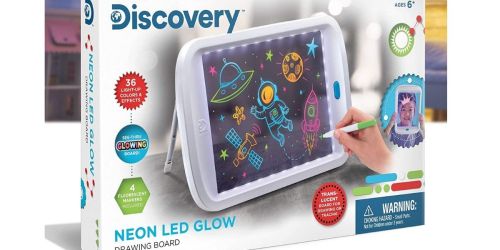 Discovery Kids Neon LED Drawing Board Only $12 Shipped on Belk.com (Regularly $40)