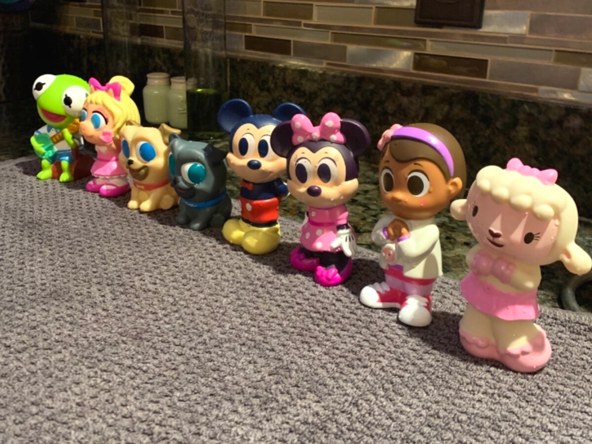 Disney Bath Toys Set Only $6.49 on  (Regularly $25)