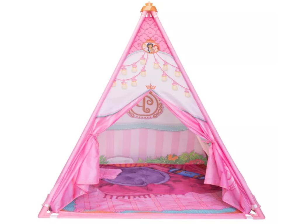 pink play tent