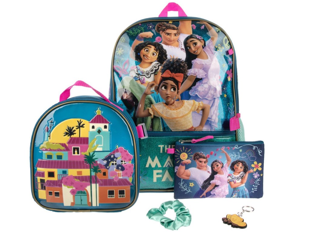 Disney's Encanto Kids 5-Piece Backpack Set