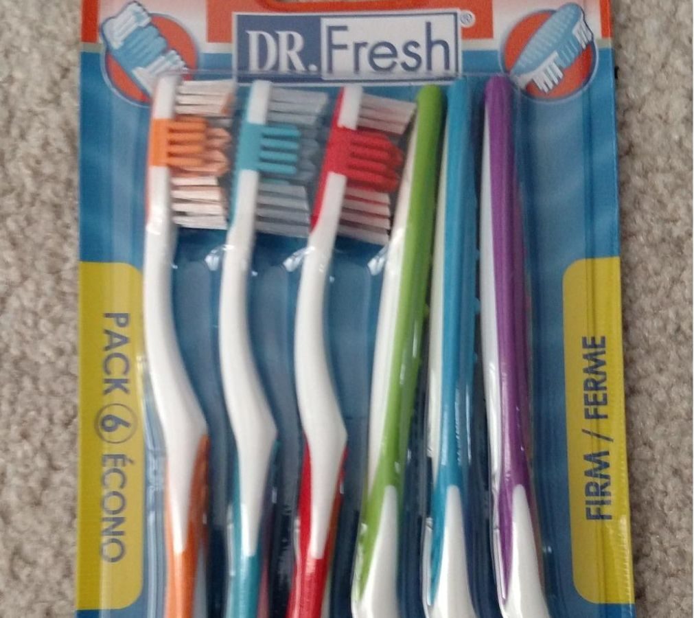 Go Fresh Toothbrush Dr. Fresh Toothbrush 6-Packs for Kids & Adults Only $1 on Walmart.com ...