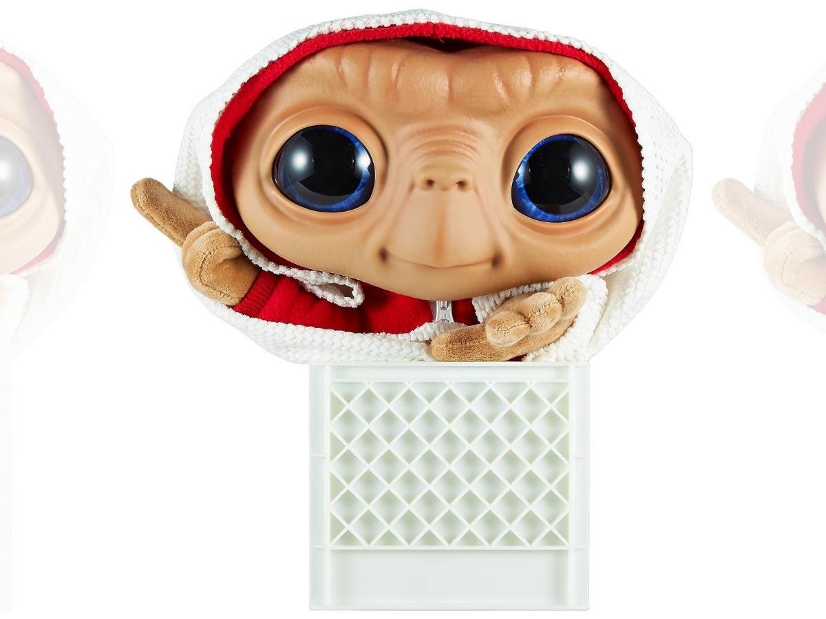 E.T. 40th Anniversary Interactive Plush w/ Basket and Blanket