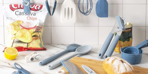 Kitchen Gadget 24-Piece Set Only $14.99 on Macys.com (Reg. $58) | Cutting Board, Measuring Cups & More