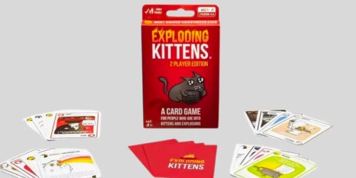 Exploding Kittens 2-Player Card Game Only $4.99 on Target.com (Regularly $10) – Great Stocking Stuffer Idea