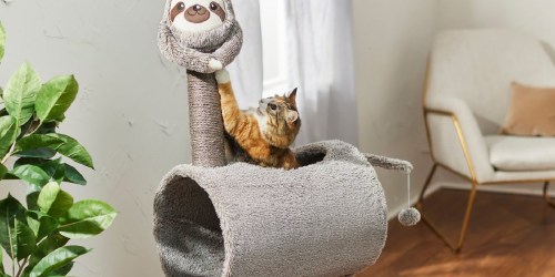 Frisco Animal Series Cat Tunnel w/ Scratching Post ONLY $29.83 on Chewy.com (Reg. $60)