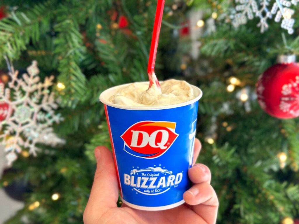Frosted Sugar Cookie Blizzard Treat