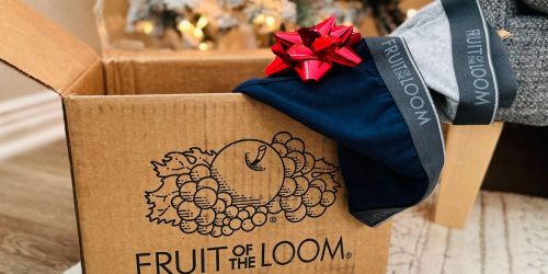 50% Off Fruit of the Loom Socks, Underwear & More + Free Shipping Offer | Multipacks from $2.99