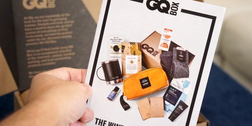 GQ Subscription Box Just $25 Shipped (Filled w/ Over $230 Worth of Products + 2 FREE Gifts!)