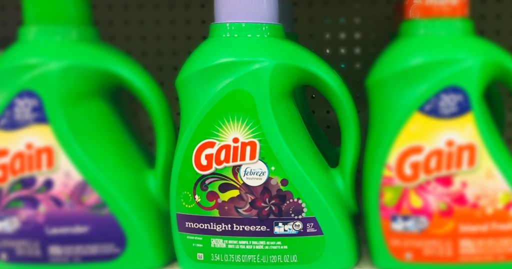 Gain Liquid Laundry Detergent 65oz Bottle - Moonlight Breeze Scent