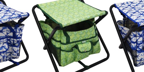 Folding Gardening Stool w/ Detachable Tote Bag Only $15 on Walmart.com (Regularly $30) + More