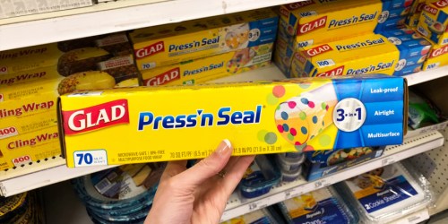 Glad Press’n Seal Food Wrap 70 Foot Roll Only $3 Shipped on Amazon (Reg. $8)